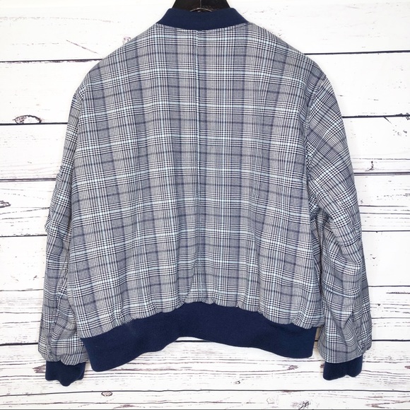 Gap plaid bomber jacket - Picture 2 of 13